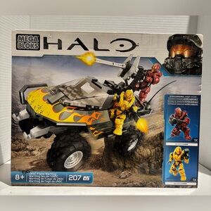 Mega Bloks Halo UNSC Flame Warthog New in Box, Original Sealed